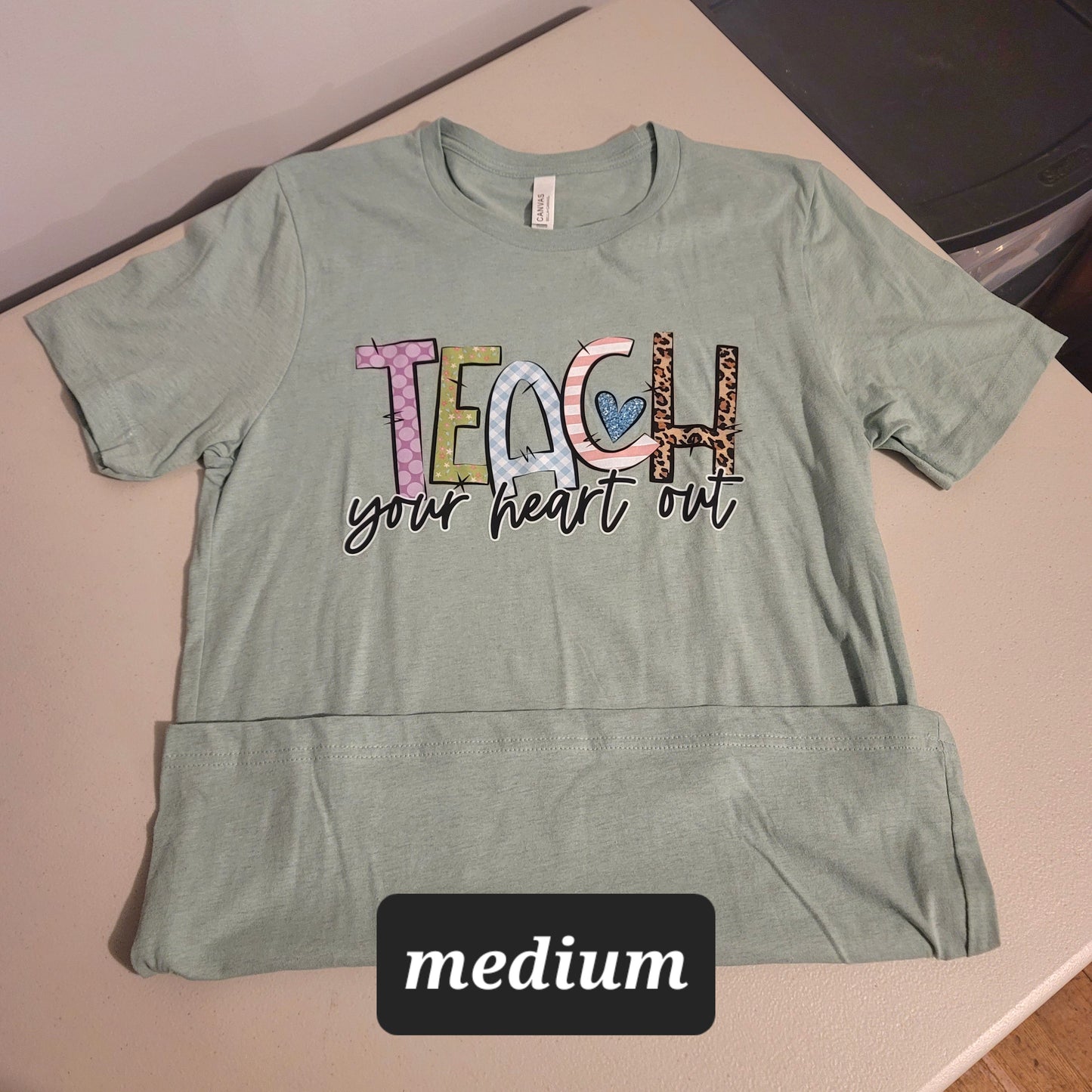 Teach Your Heart Out Tshirt - M