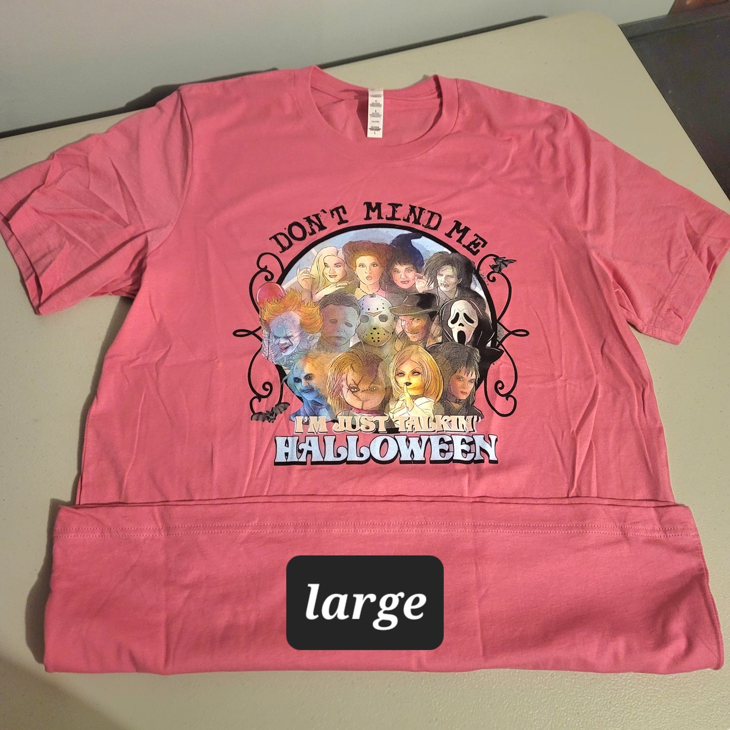Talkin Halloween Tshirt - L