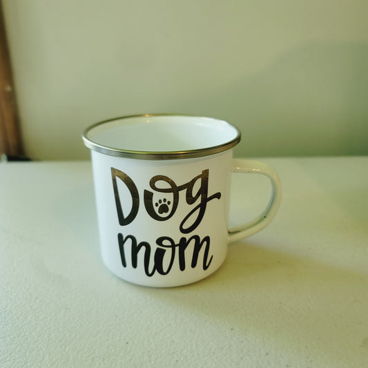 Dog Mom Camping Mug