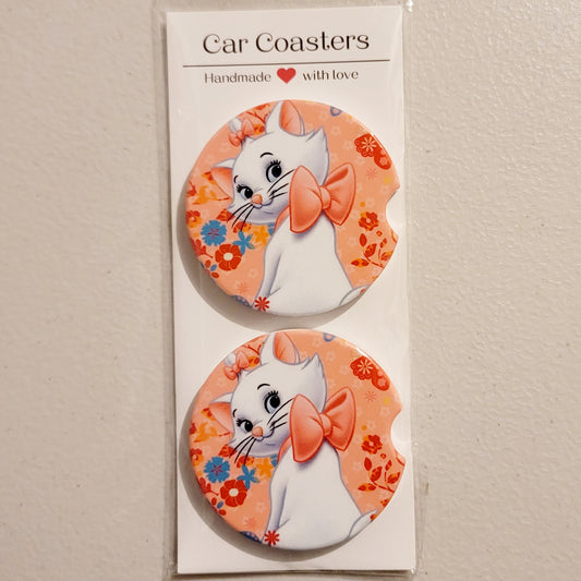 Marie Car Coasters