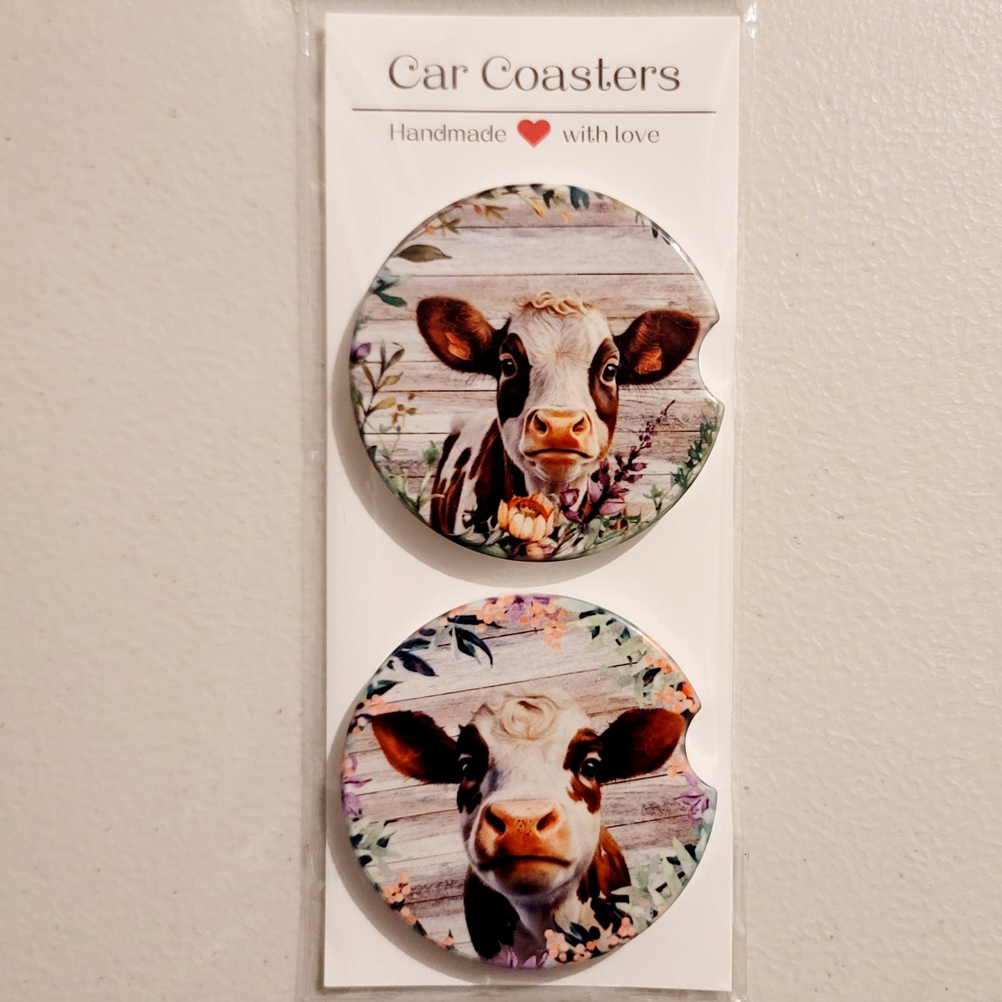 Cow Car Coasters