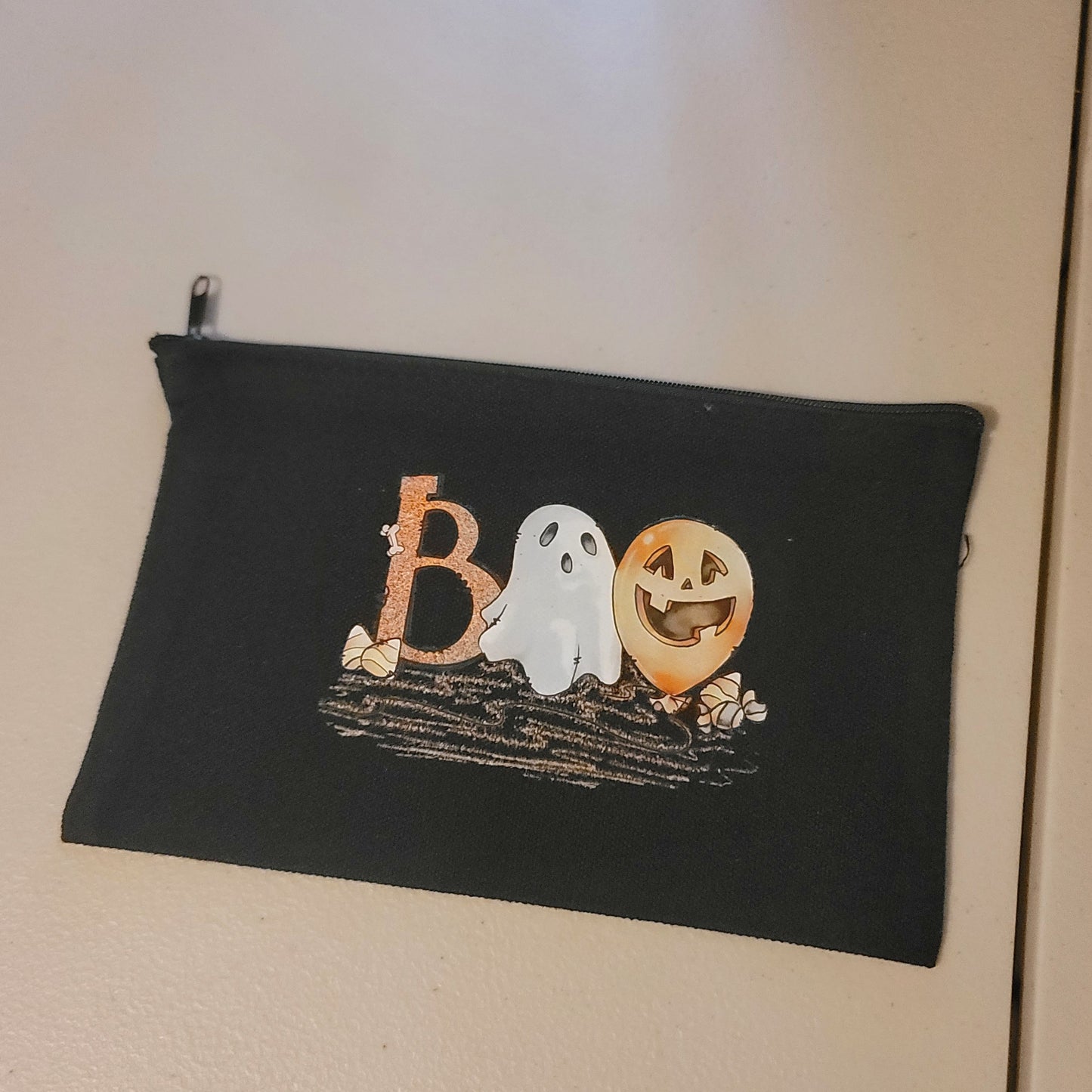 Boo Zipper Pouch