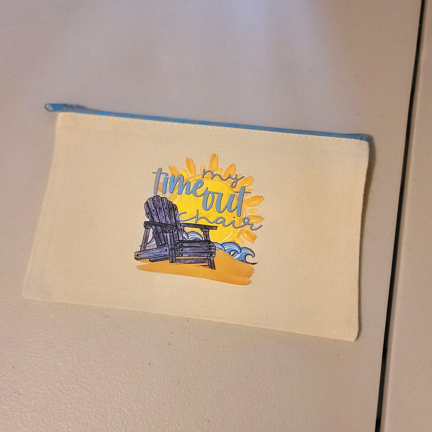 Time Out Chair Zipper Pouch