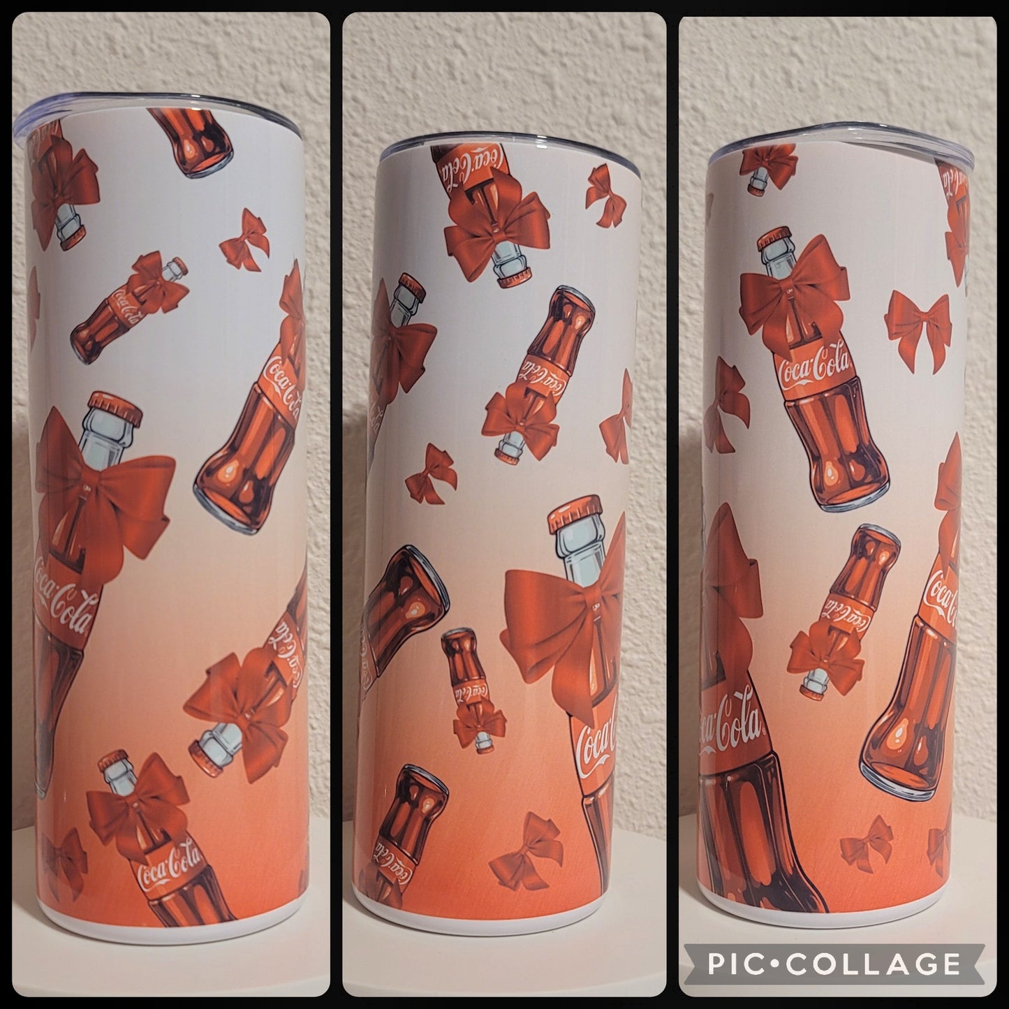 Coca Cola & Bows Tumbler