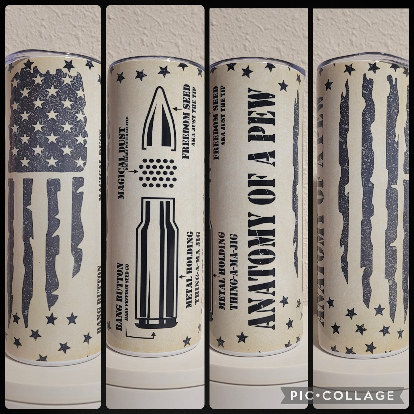 Anatomy Of A Pew Tumbler