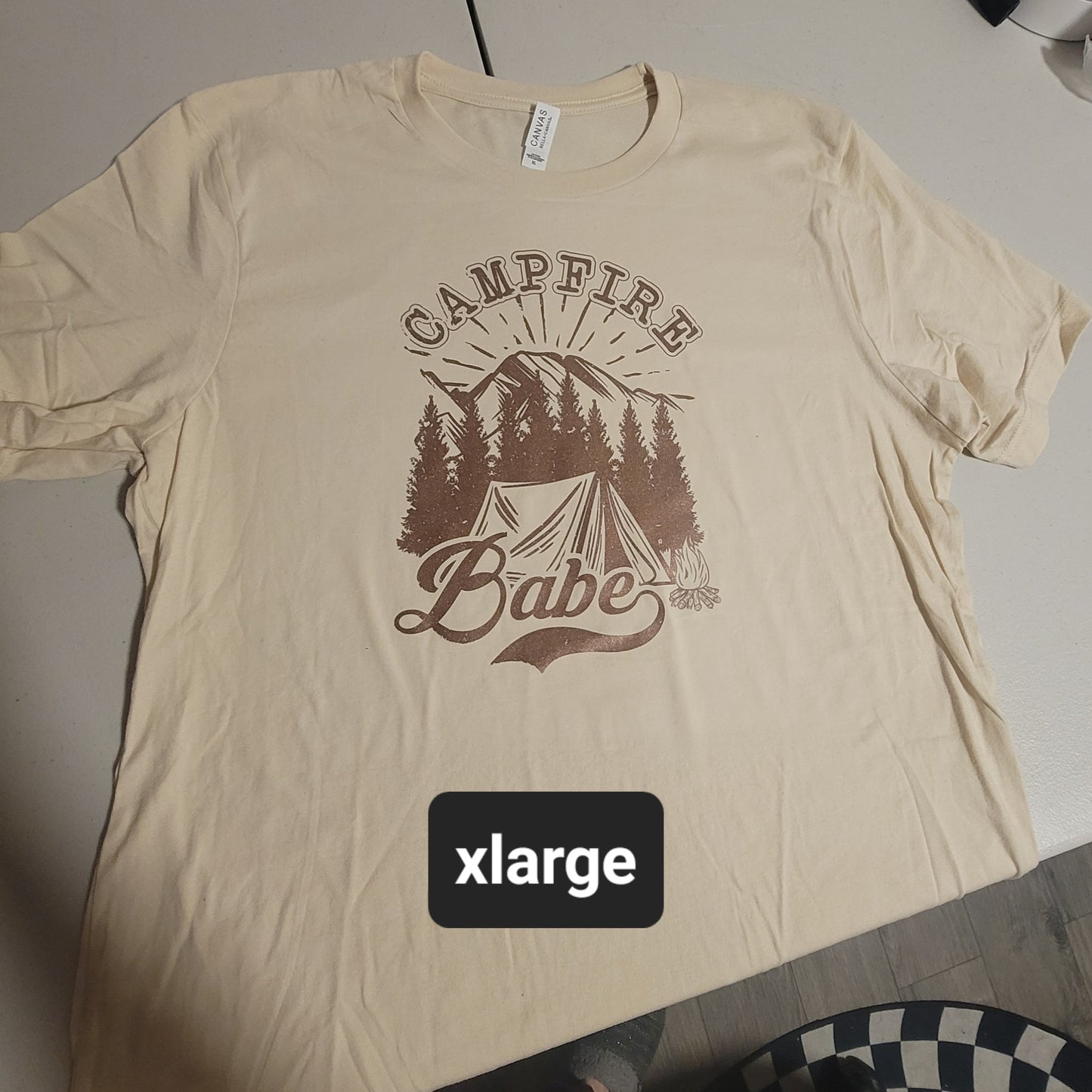 Campfire Babe Tshirt - XL