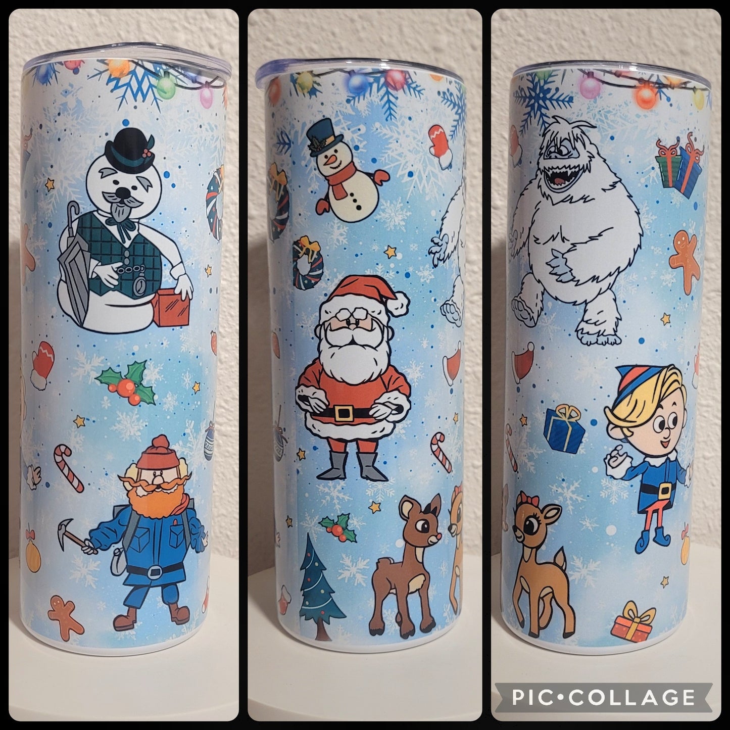 Vintage Rudolph Tumbler