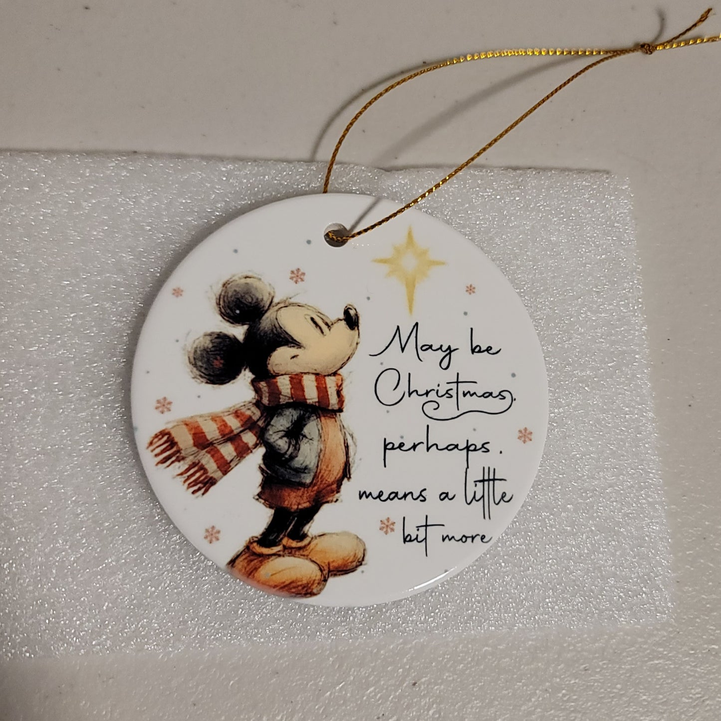 Christmas Means More Ornament