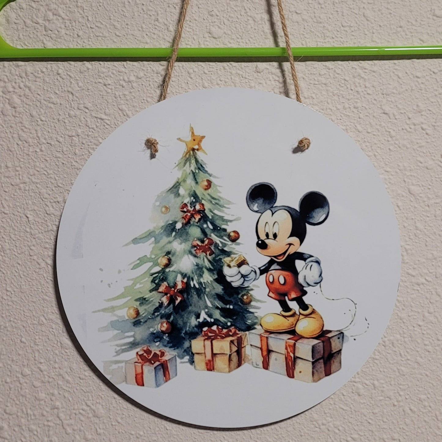 Christmas Mouse Hanging Sign