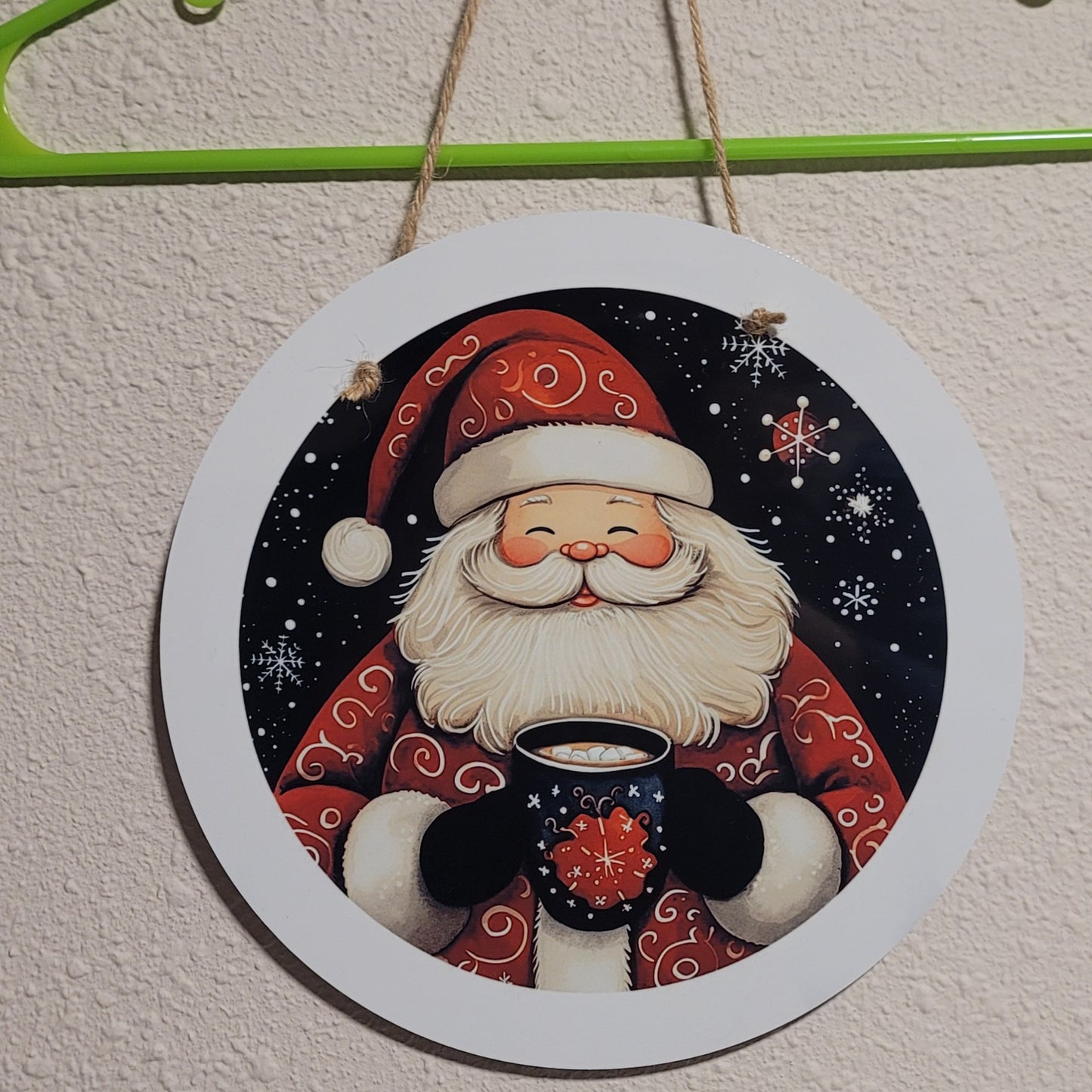 Santa Hanging Sign