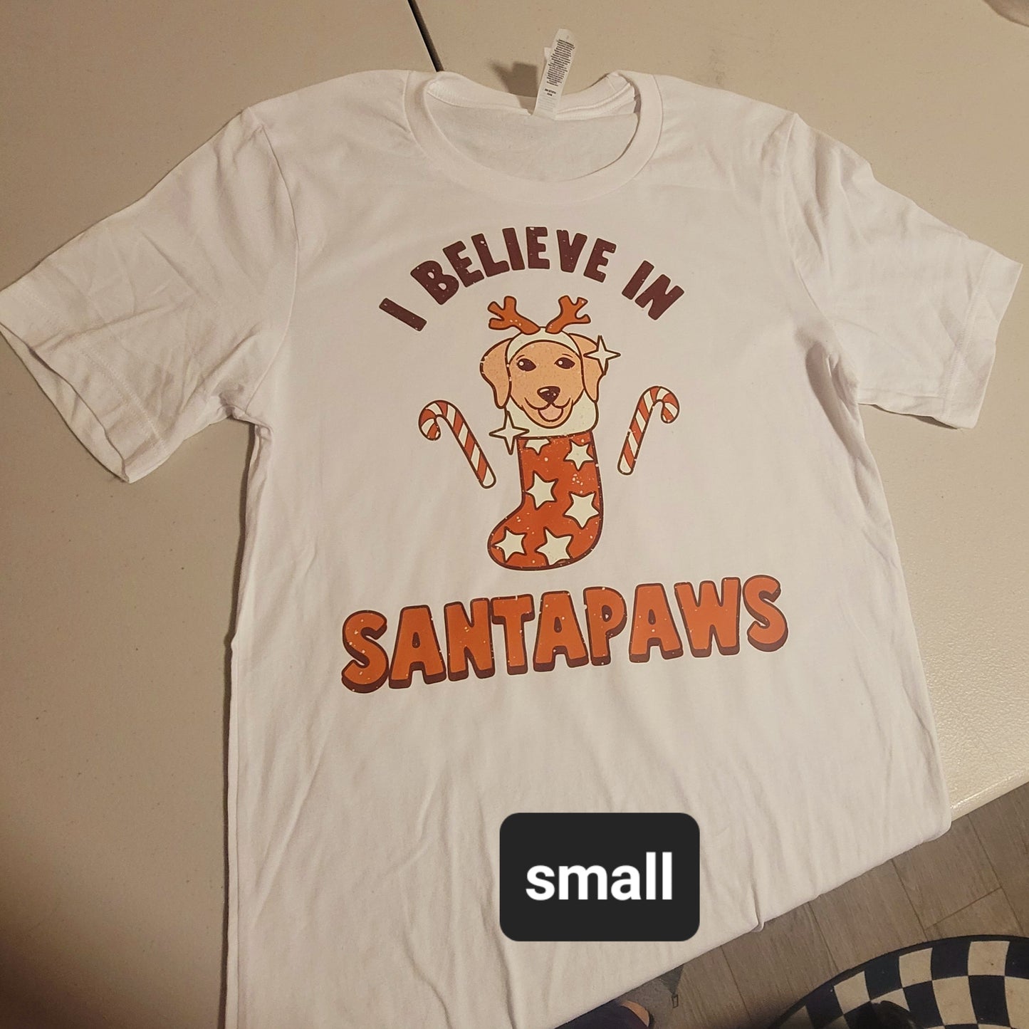 Santa Paws Tshirt - S
