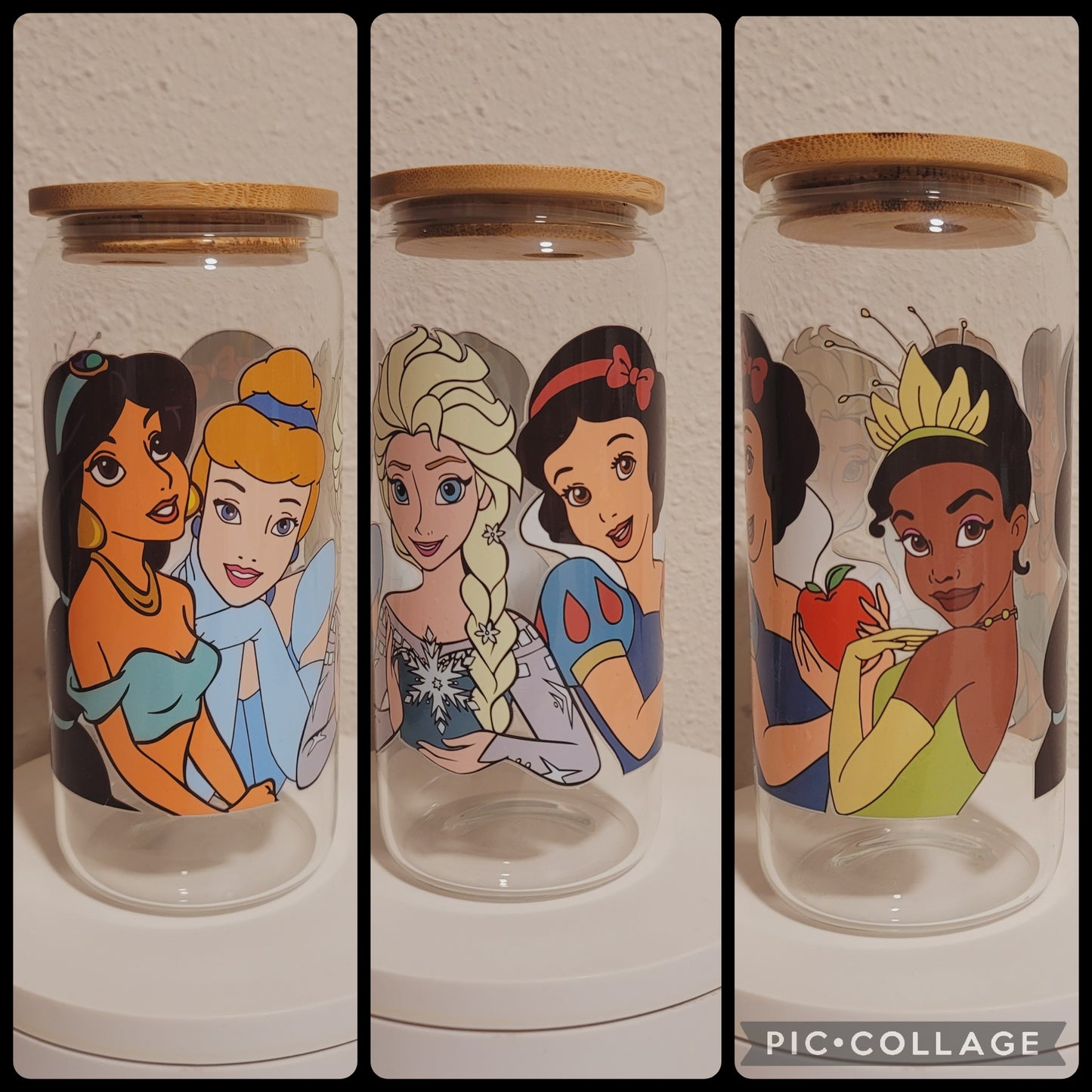 Princesses Glass Can