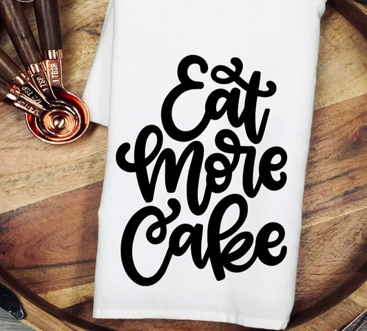 Eat More Cake - Towel