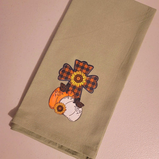 Cross Pumpkins - Towel