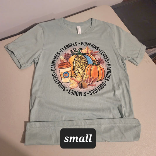 Fall Things Tshirt - S