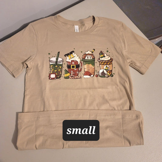 Elf Drinks Tshirt - S