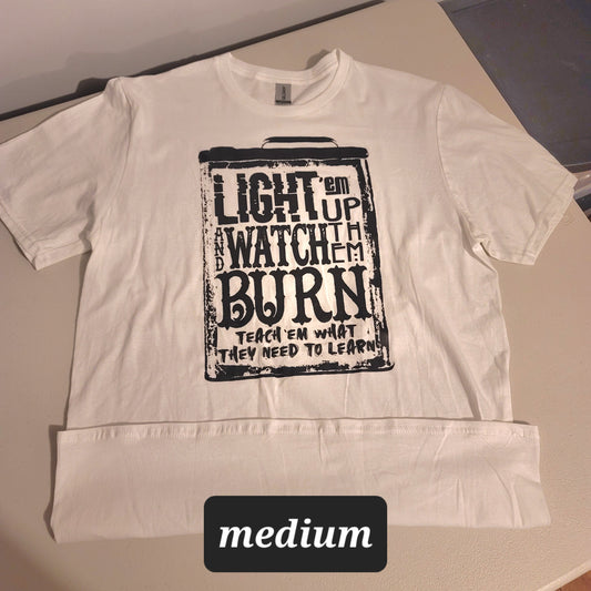 Light Em Up Tshirt - M