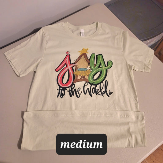 Joy To the World Tshirt - M