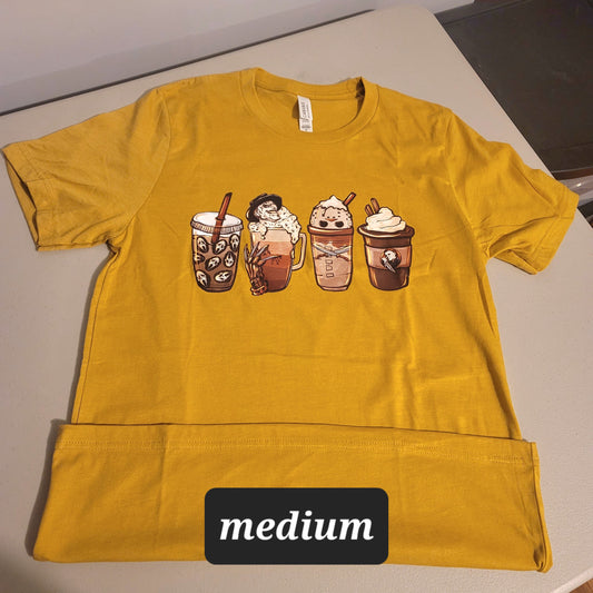 Horror Movie Drinks Tshirt - M