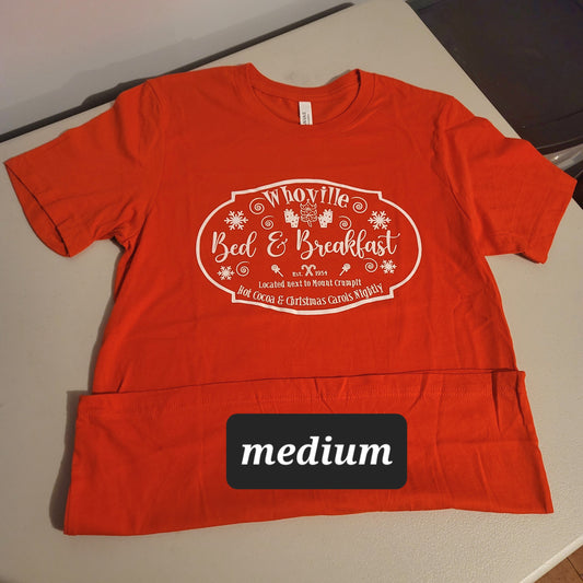 Whoville Bed & Breakfast Tshirt - M
