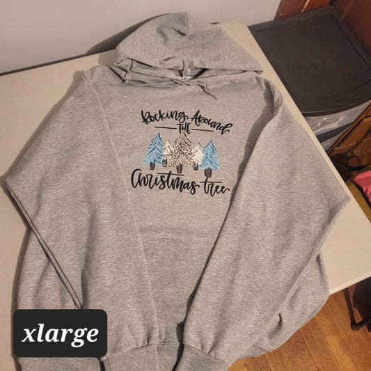 Rockin' Around The Christmas Tree Hoodie - XL