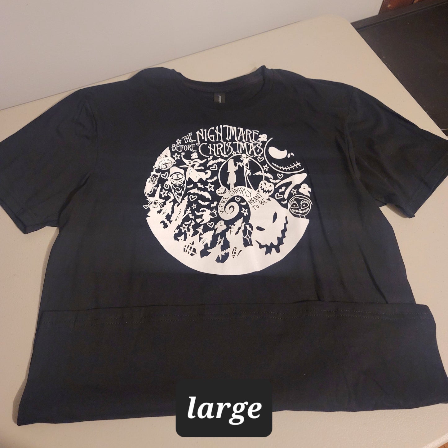 Nightmare Round Tshirt - L