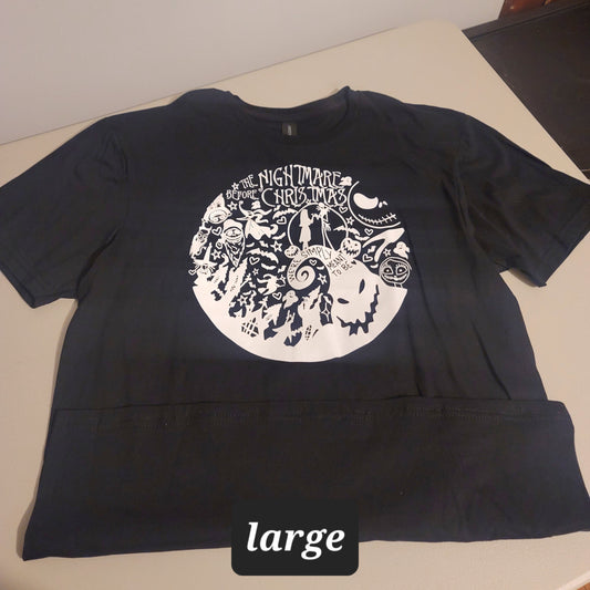 Nightmare Round Tshirt - L