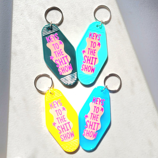 Keys To The Shitshow - Keychain