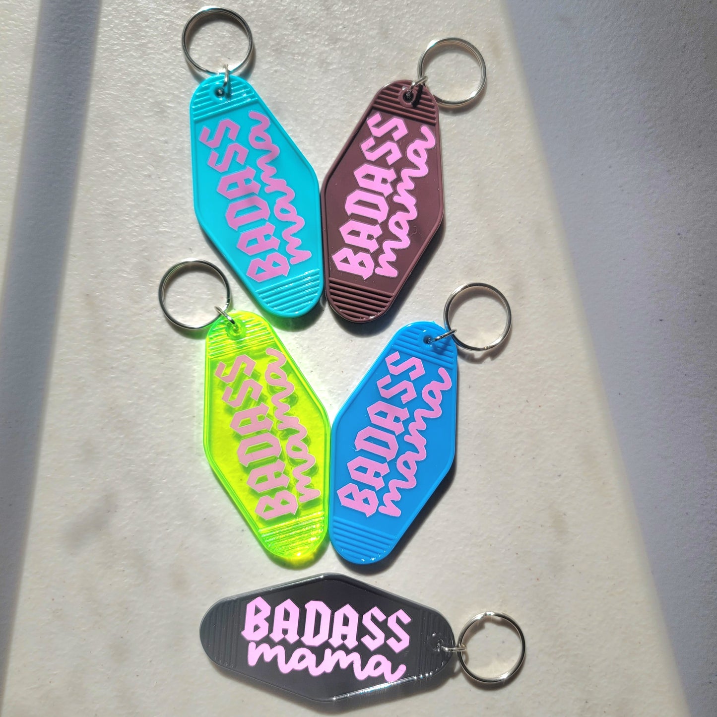 Badass Mama - Keychain