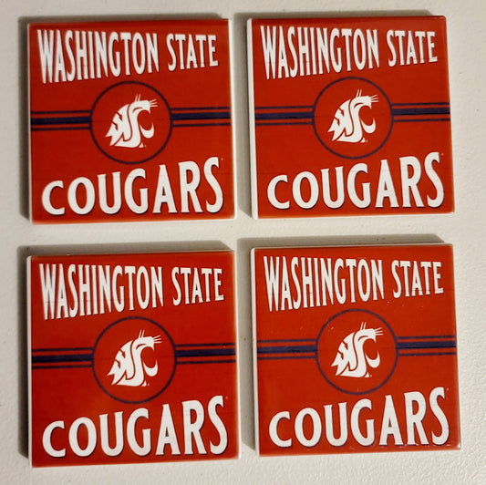 Retro Coug Coaster Set