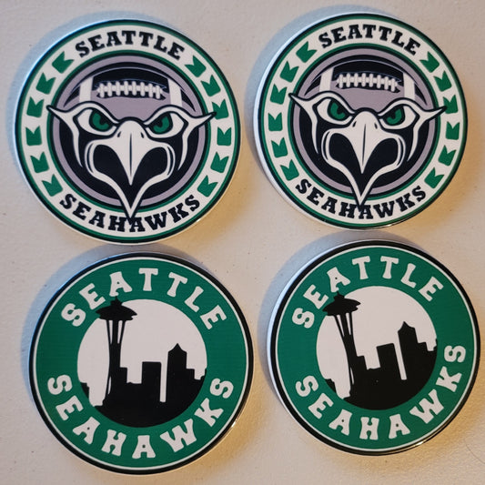 Retro Hawks Coaster Set