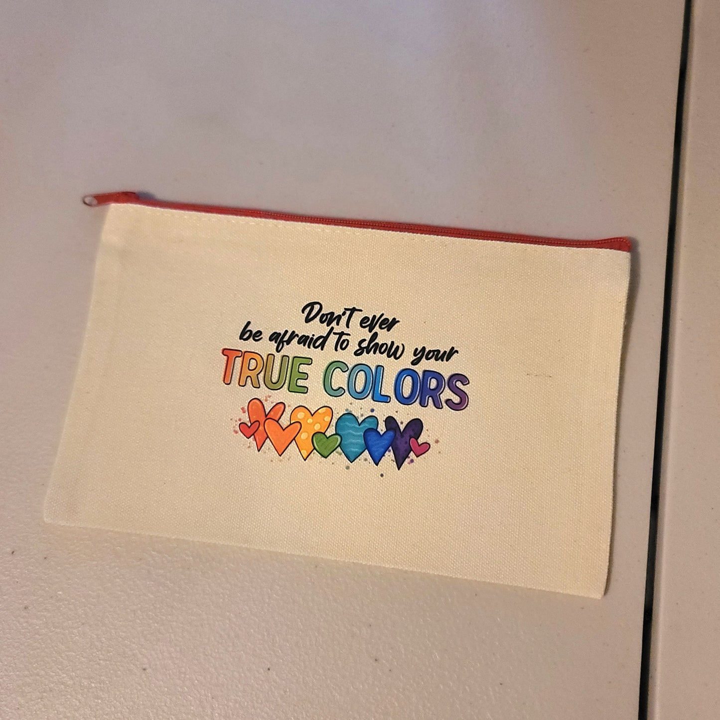 True Colors Zipper Pouch