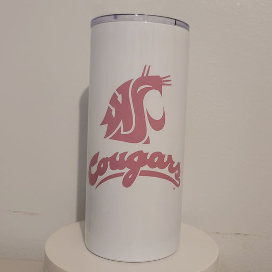 Vintage Cougs Tumbler