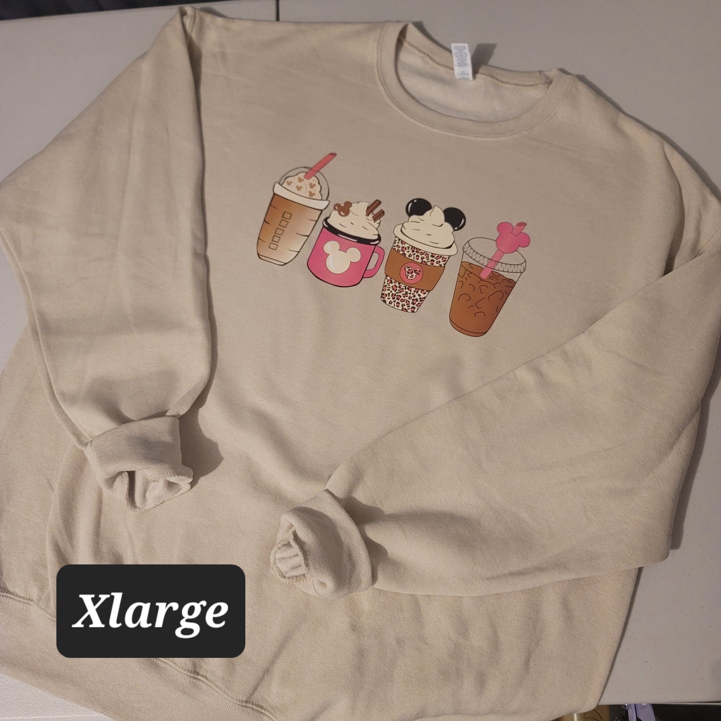 Mouse Coffees Crewneck - XL