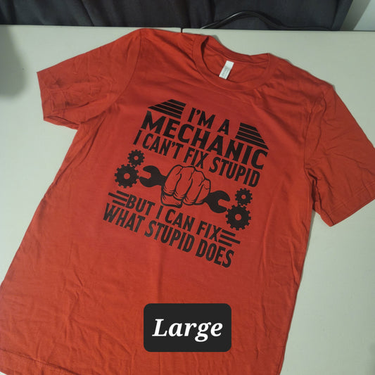 Mechanic Tshirt - L