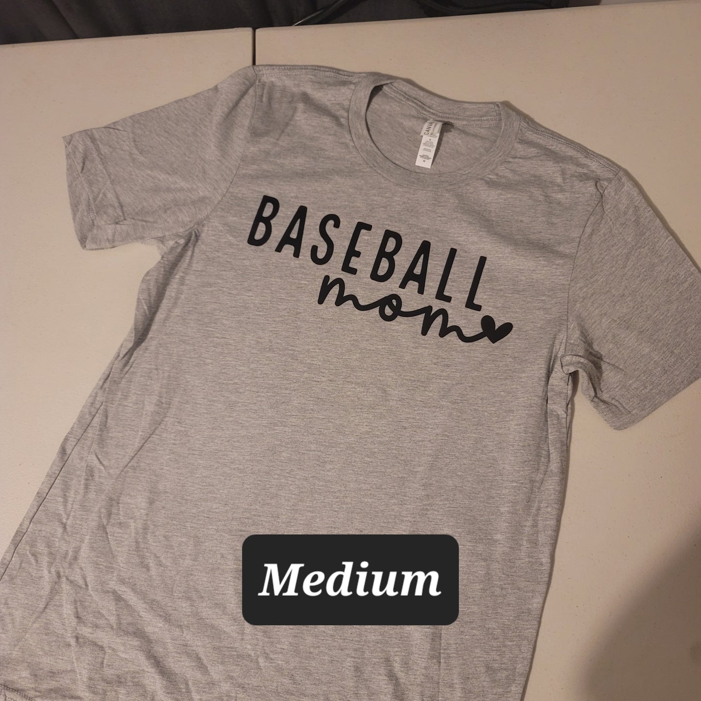 Baseball Mom Tshirt - M