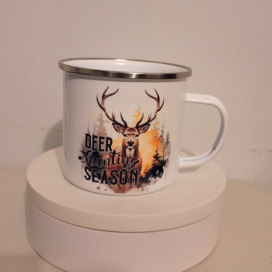 Deer Season Camping Mug
