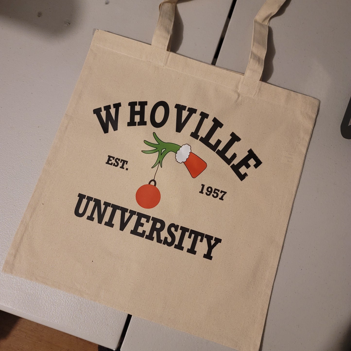 Whoville University Tote - Canvas