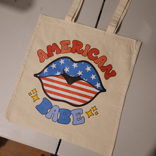 American Babe Tote - Canvas