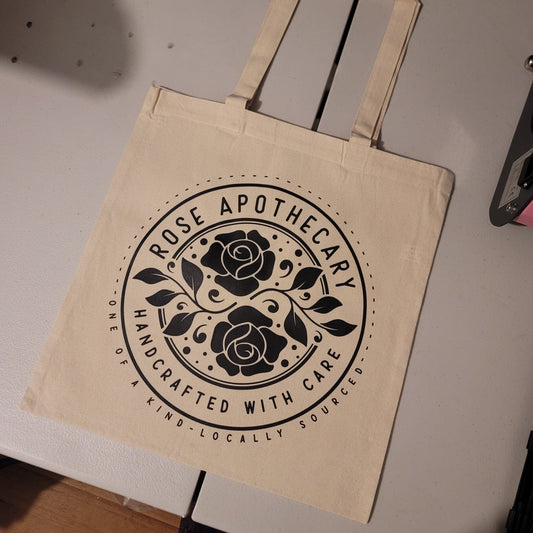 Rose Apothecary Tote - Canvas