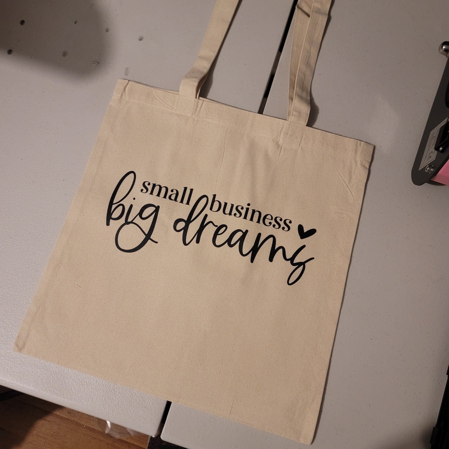 Small Business Big Dreams Tote - Canvas