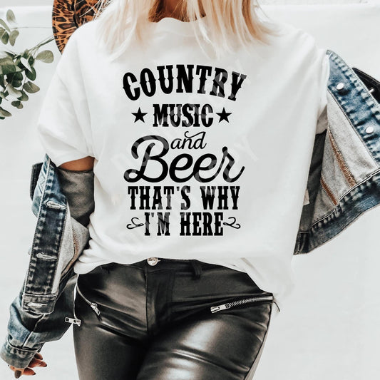 Country Music & Beer
