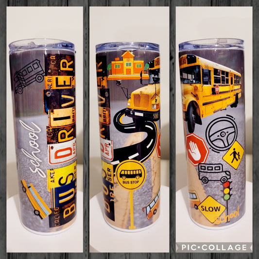 School Bus Driver Tumbler