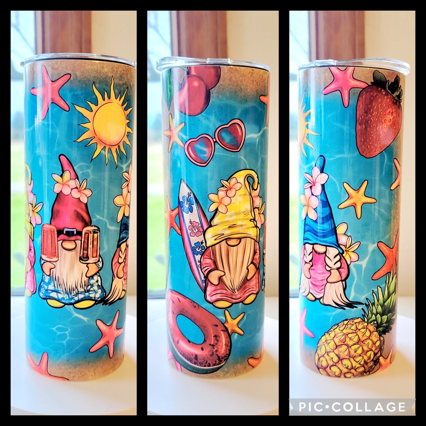Summer Gnomes Tumbler