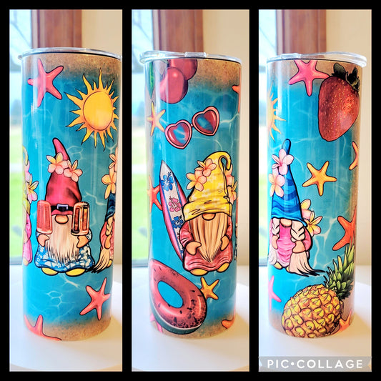 Summer Gnomes Tumbler