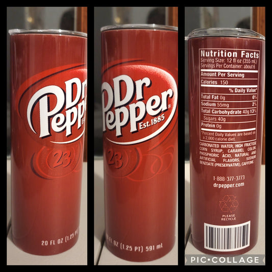 Dr. Pepper Tumbler