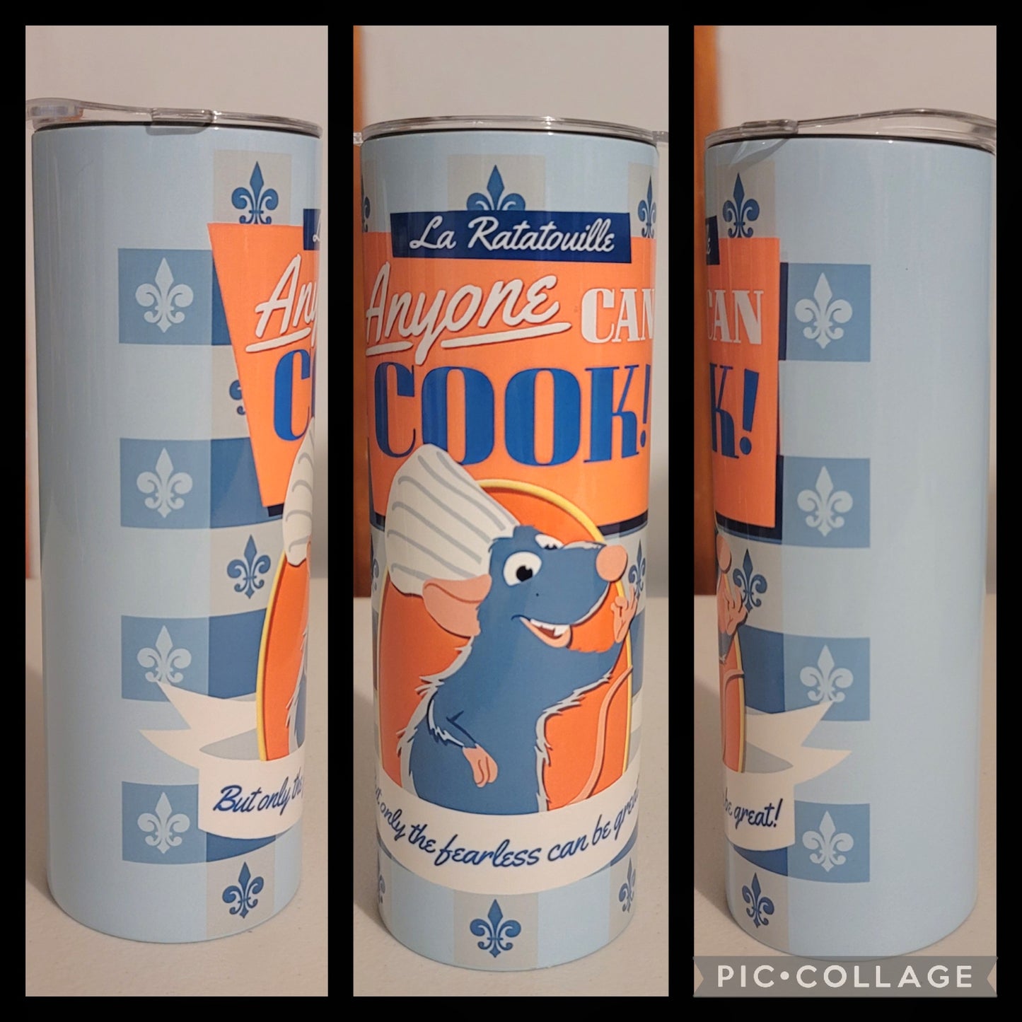 Ratatouille Cook Book Tumbler