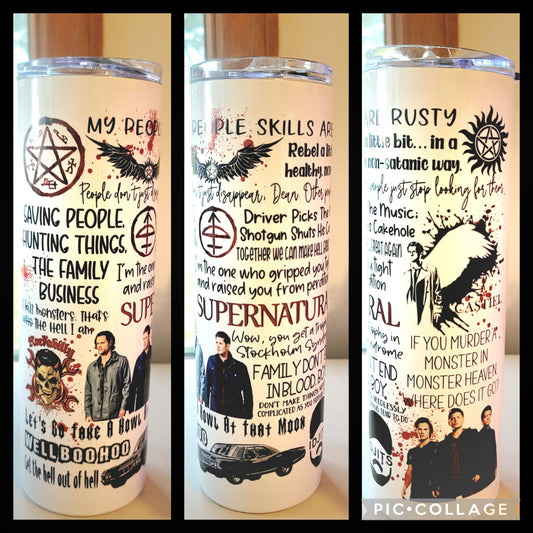 Supernatural Tumbler