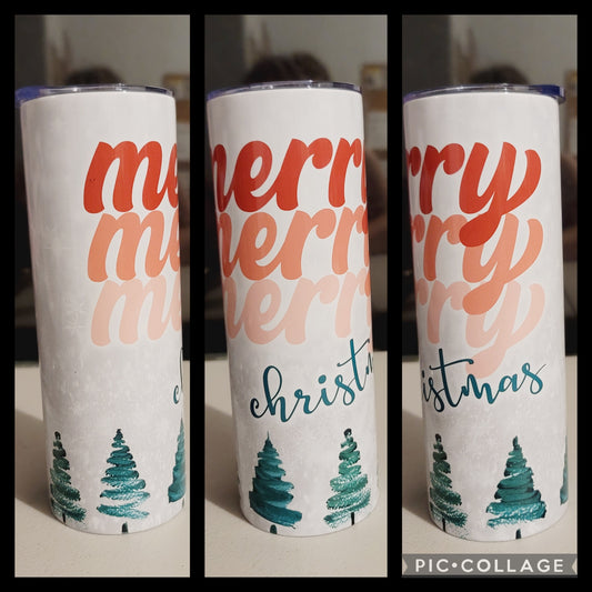 Merry Christmas Tumbler