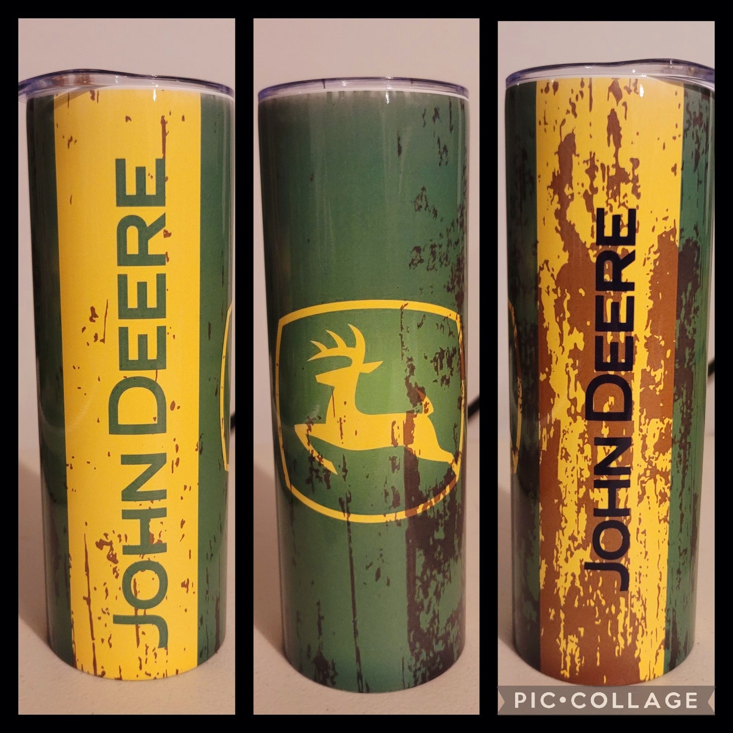 JD Distressed Tumbler